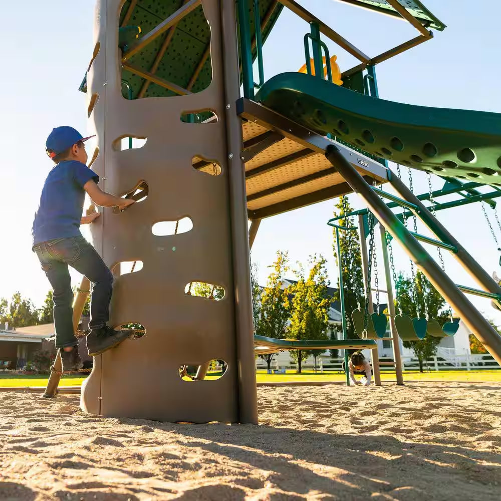 Big Stuff Deluxe Swing Playset (Earthtone)