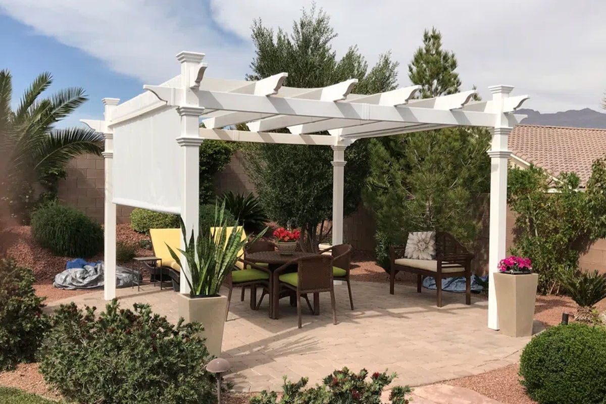 Coppell Vinyl Pergola