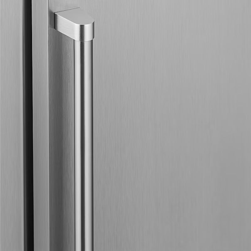 23.6-In W 177 -Can Capacity Stainless Steel Built-In Indoor or Outdoor Beverage Refrigerator