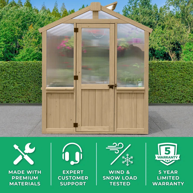 6.7 X 7.8 Meridian Greenhouse
