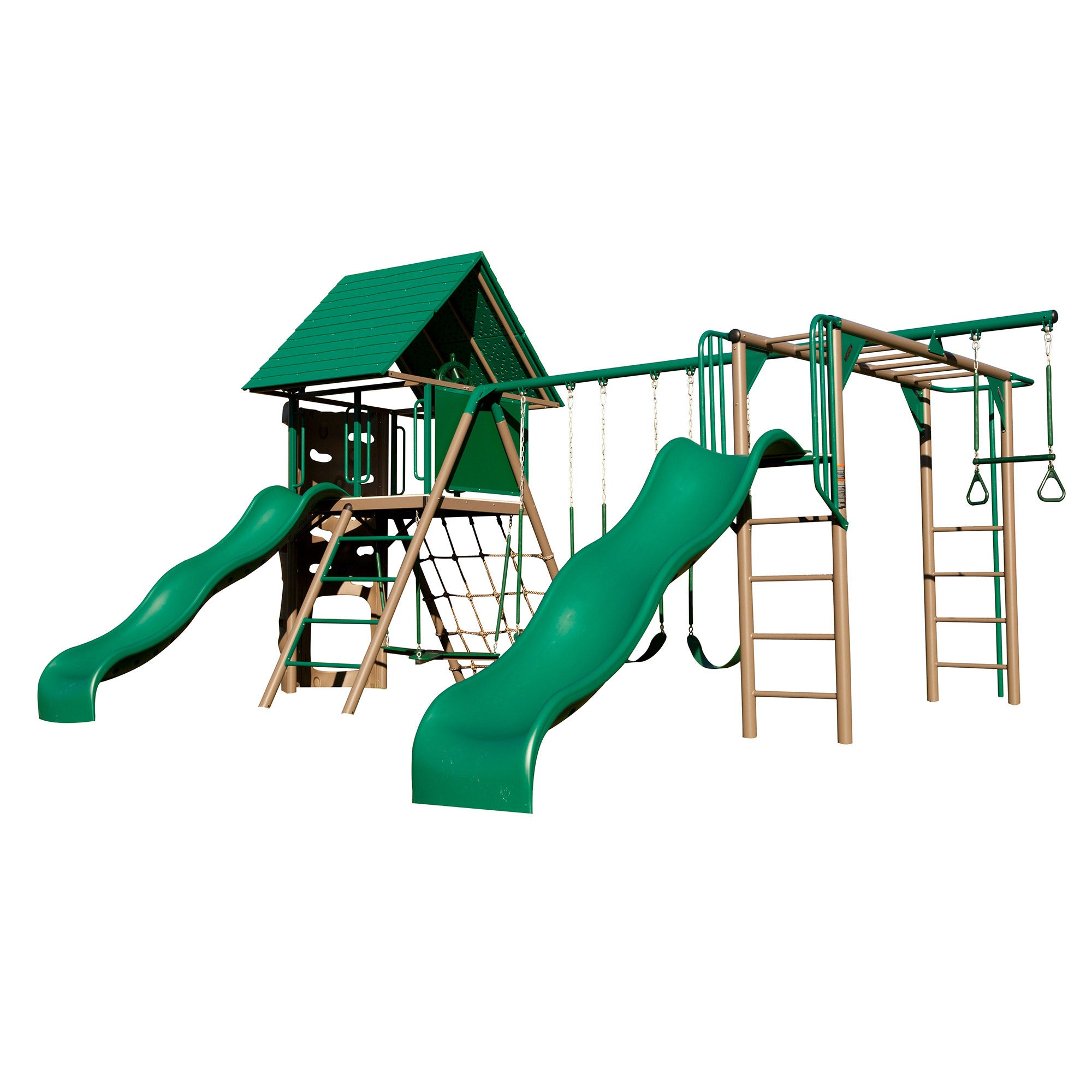 Lifetime Double Slide Deluxe Swing Set- Do It Yourself