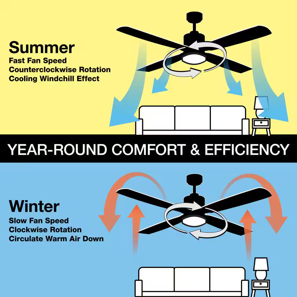 52 In. Misting Fan Outdoor Only Natural Iron Ceiling Fan