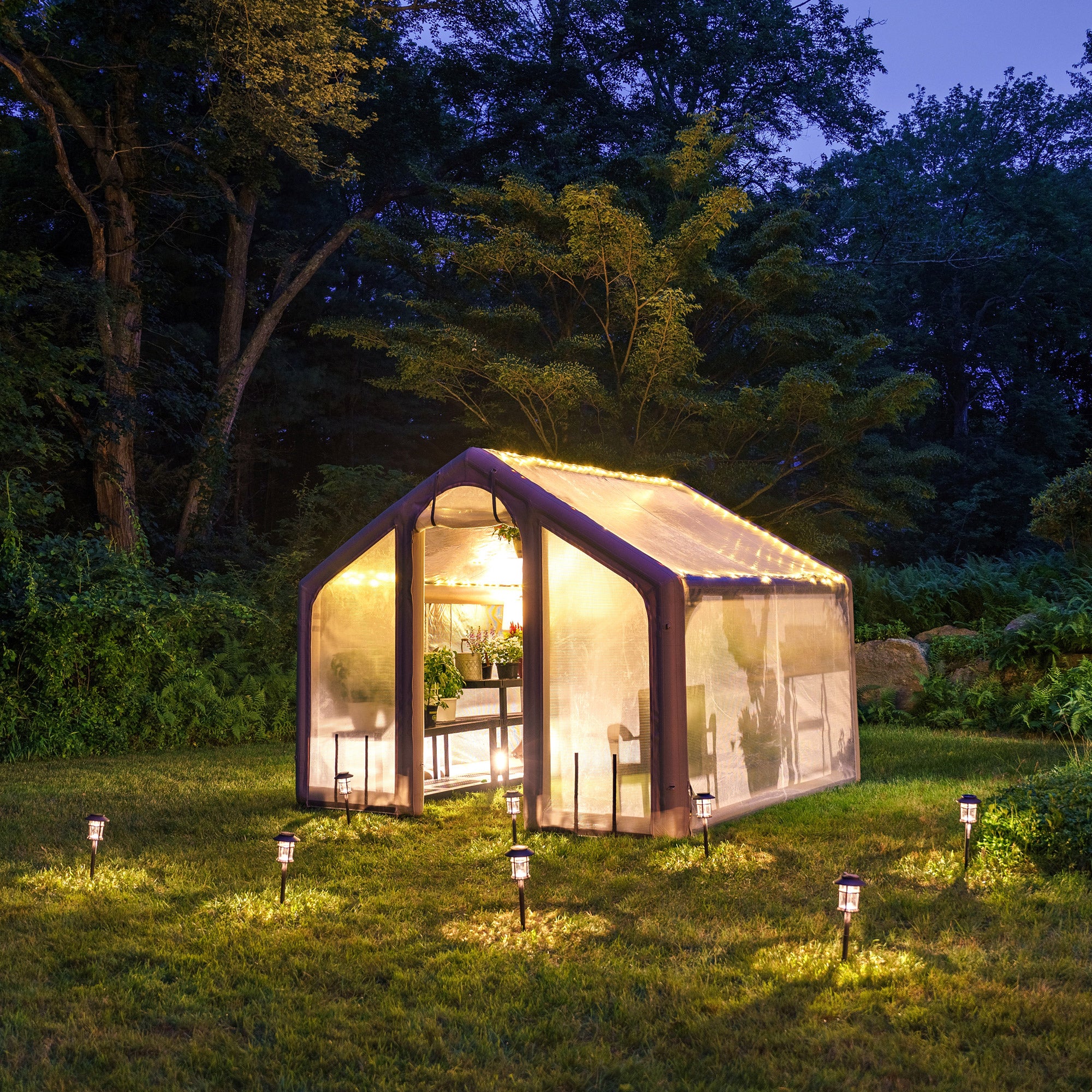 HĀVN 10' X 10' Inflatable Greenhouse