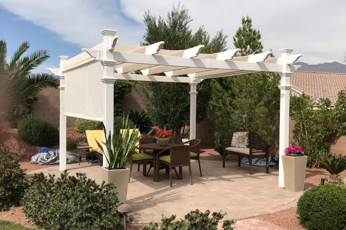 Coppell Vinyl Pergola