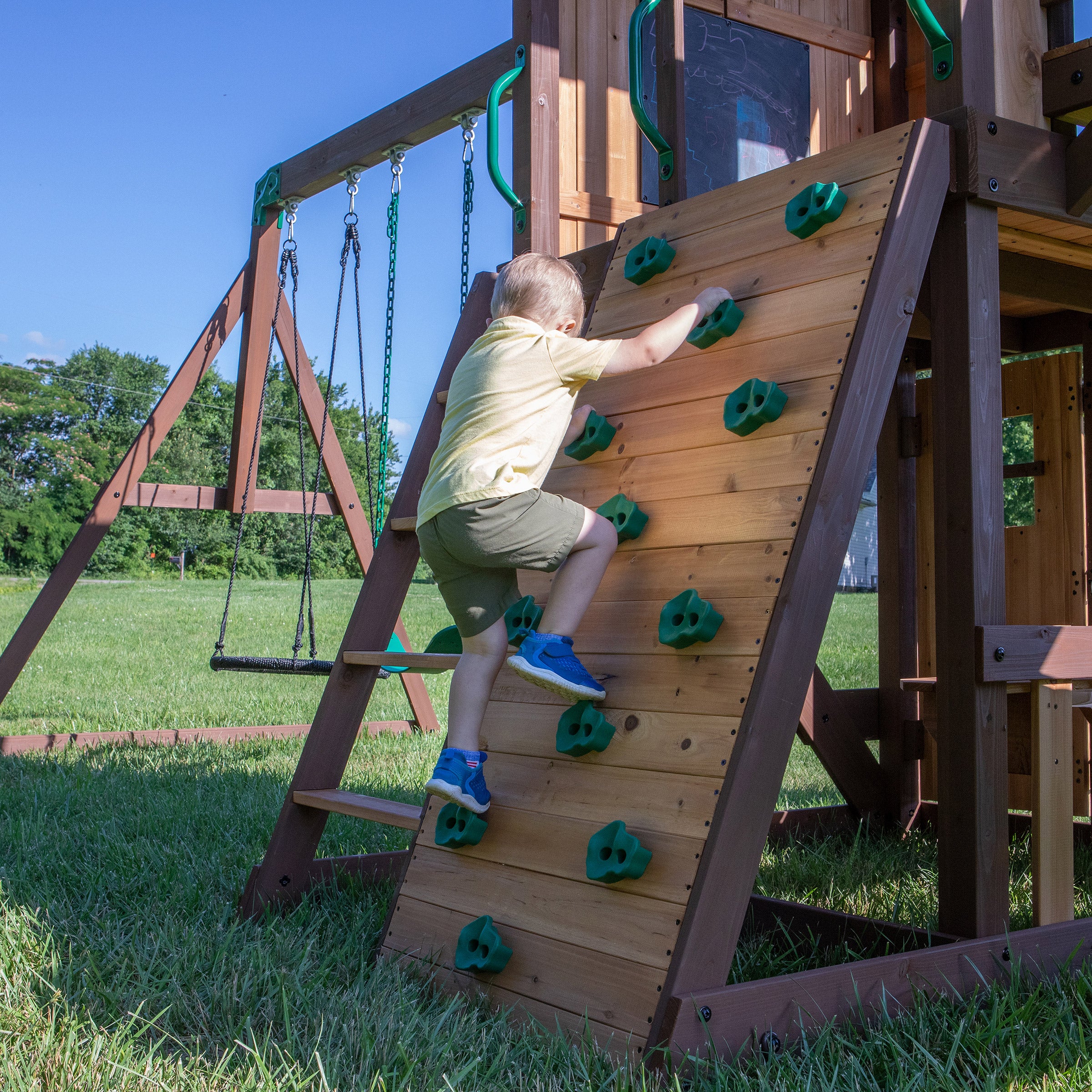 Backyard Discovery Tacoma Falls Swing Set- Do It Yourself