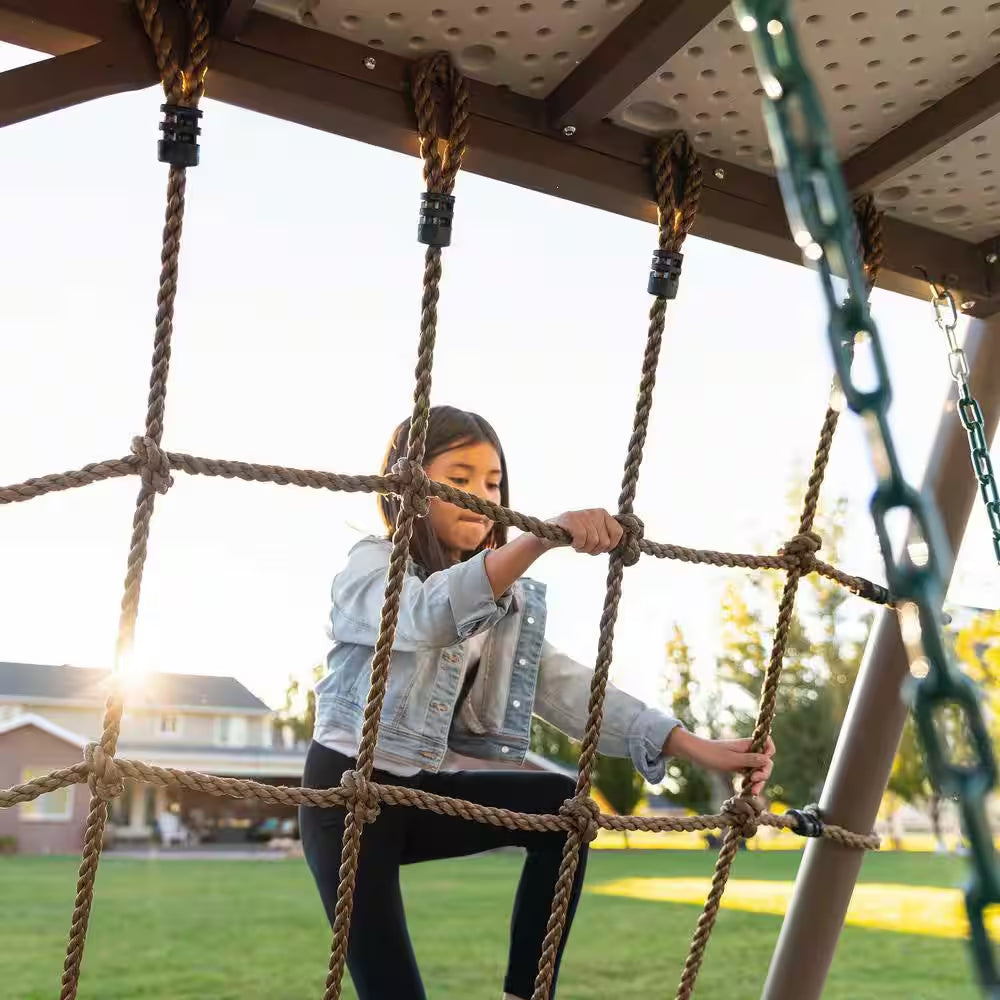 Big Stuff Deluxe Swing Playset (Earthtone)