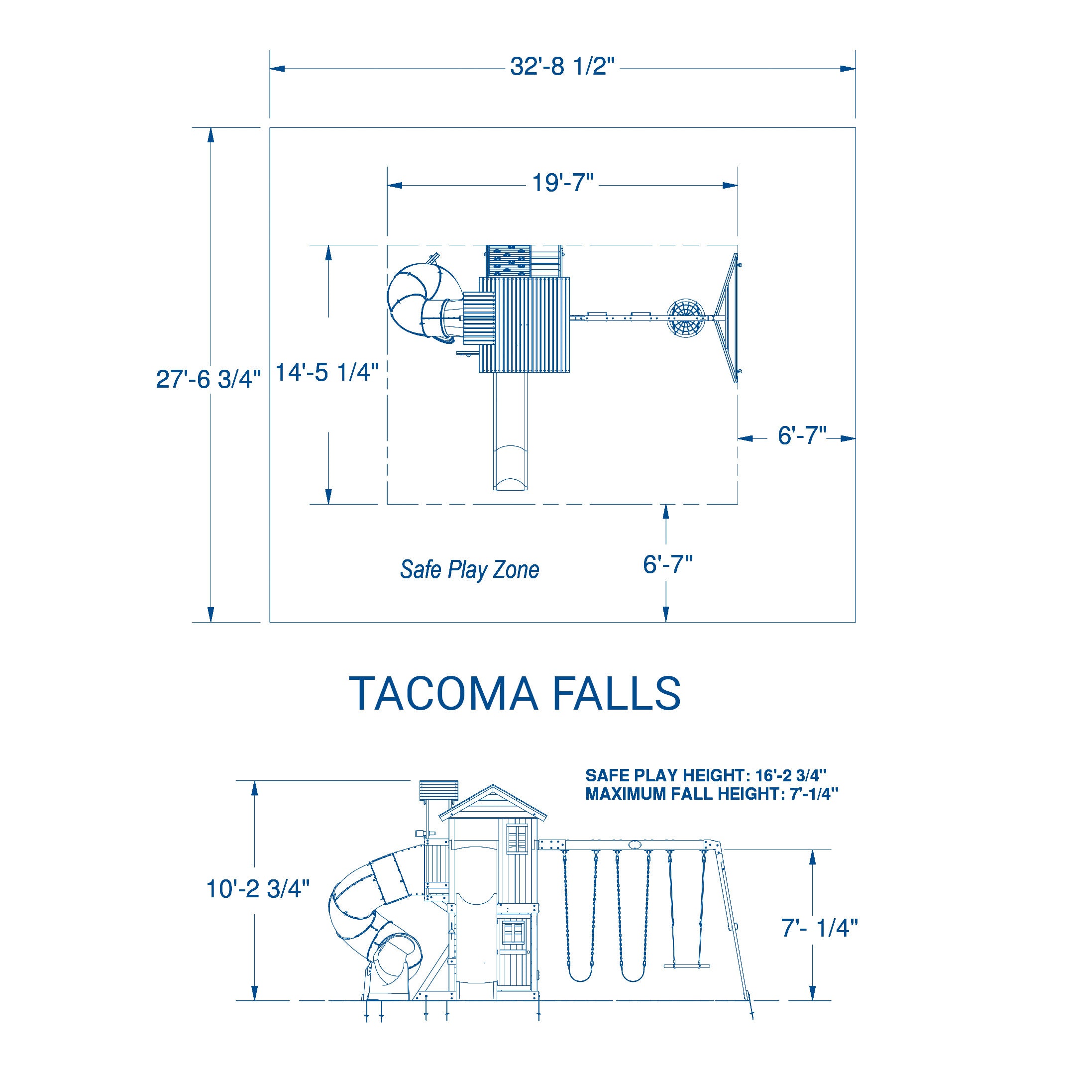 Backyard Discovery Tacoma Falls Swing Set- Do It Yourself