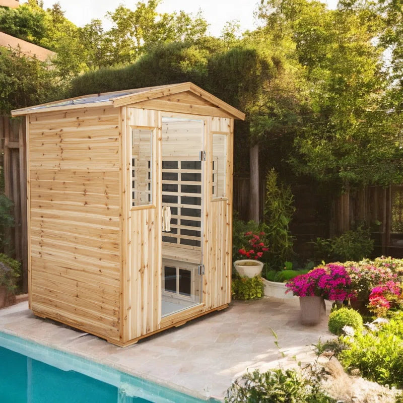 Lomant 4 - Person Far-Infrared Outdoor Sauna Room