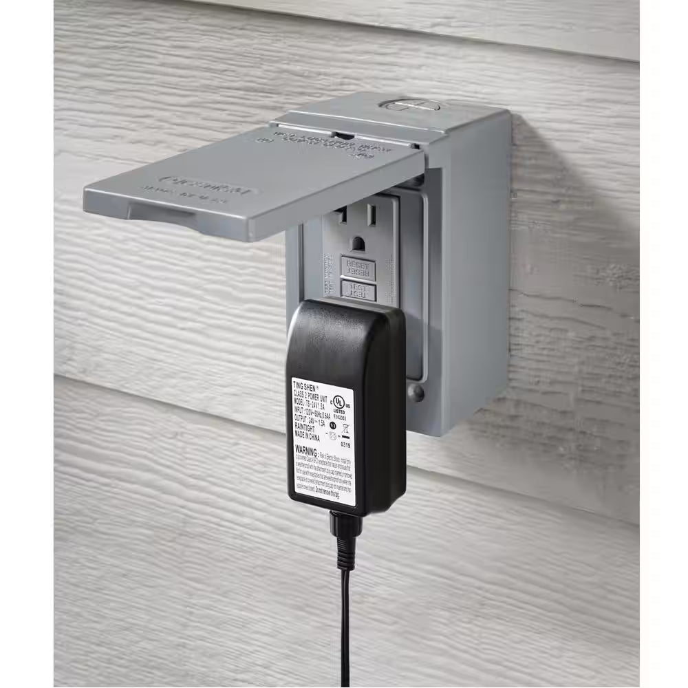 52 In. Misting Fan Outdoor Only Natural Iron Ceiling Fan