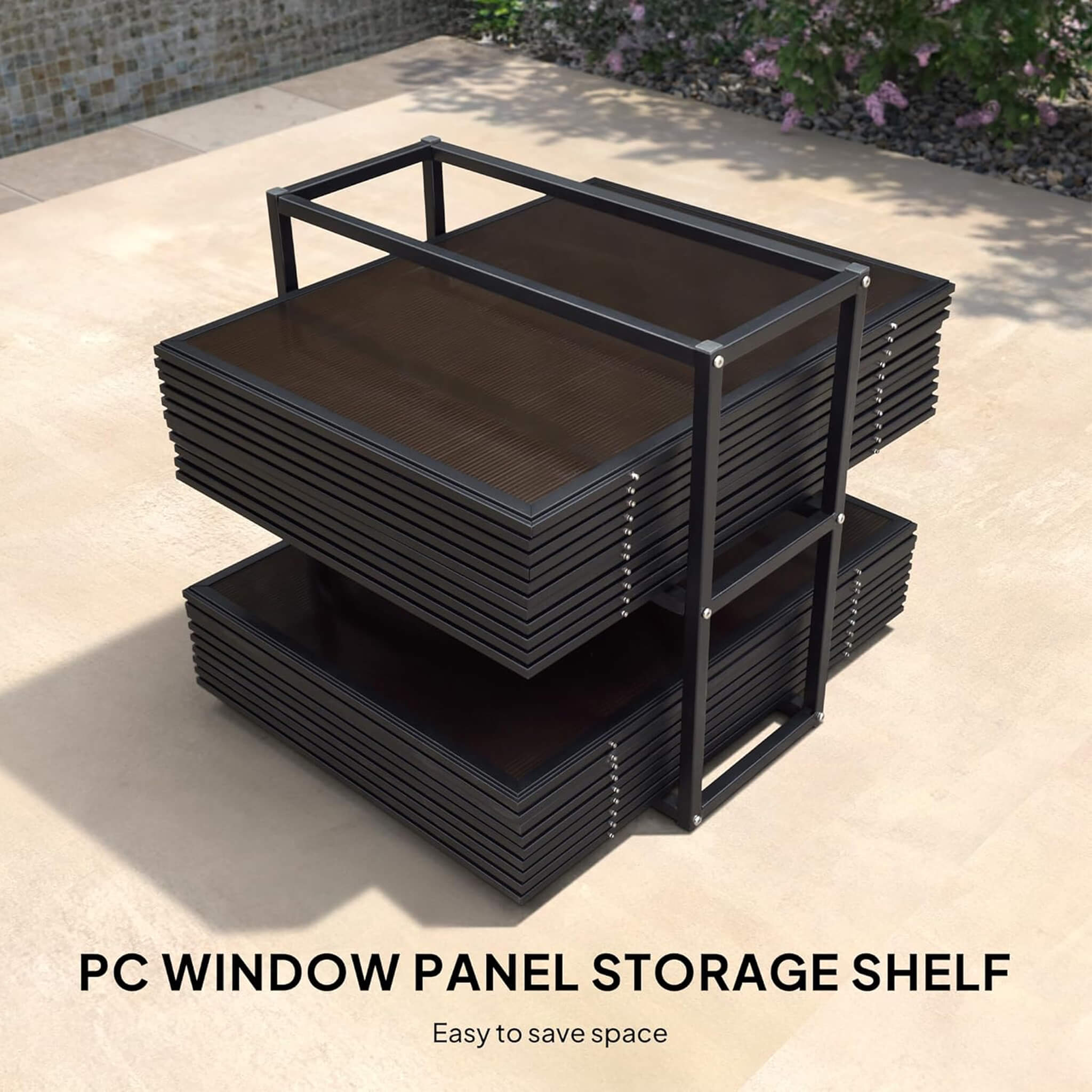 Alora Luxury Heavy-Duty Hardtop Sunroom With Aluminum Frame And LED Lights (SAK79102)
