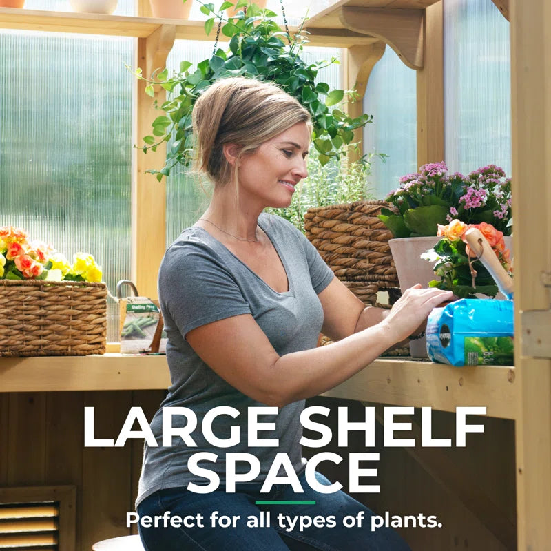 6.7 X 7.8 Meridian Greenhouse