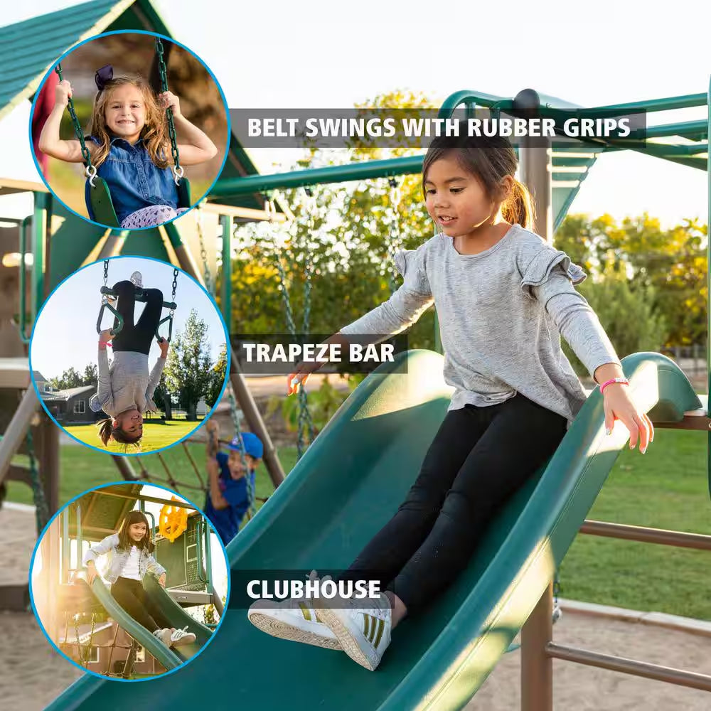Big Stuff Deluxe Swing Playset (Earthtone)