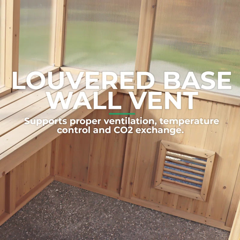 6.7 X 7.8 Meridian Greenhouse