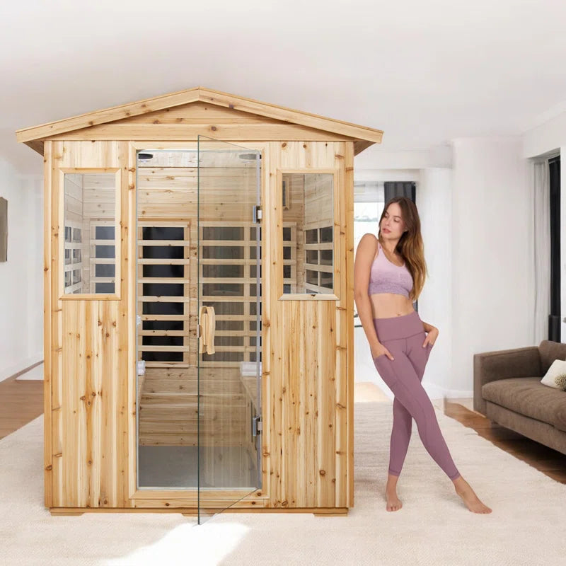 Lomant 4 - Person Far-Infrared Outdoor Sauna Room