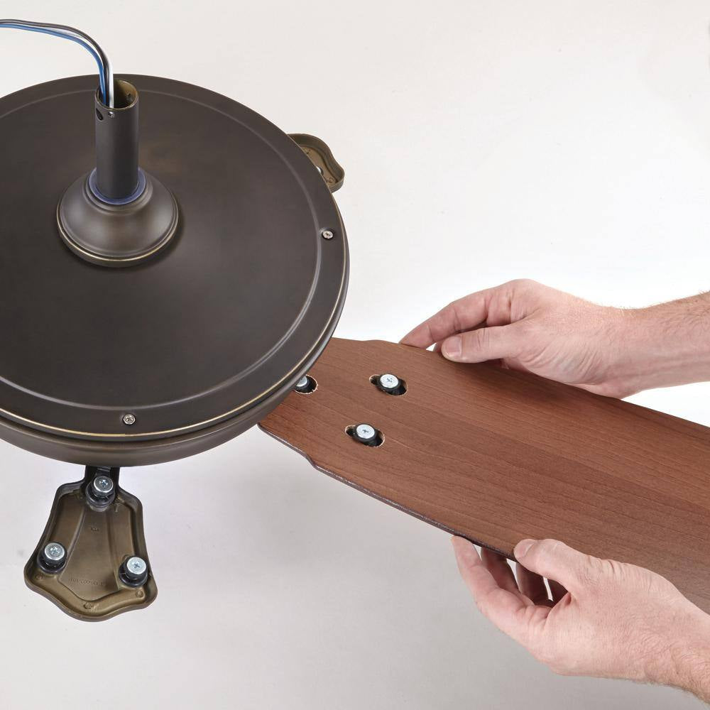 52 In. Misting Fan Outdoor Only Natural Iron Ceiling Fan