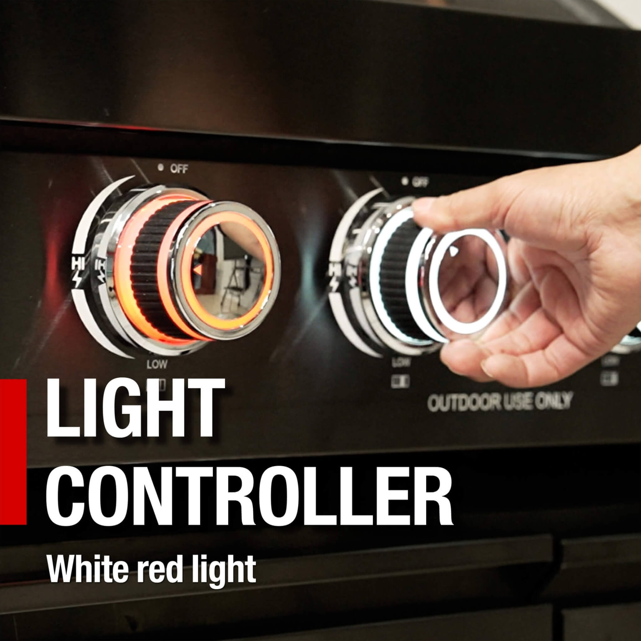 Castelle Flame 85K BTU Outdoor BBQ Kitchen Grill Island With 43-Inch 6-Burner Grill, Wine Fridge, Rotisserie Kit, And Sink (SAK23864)