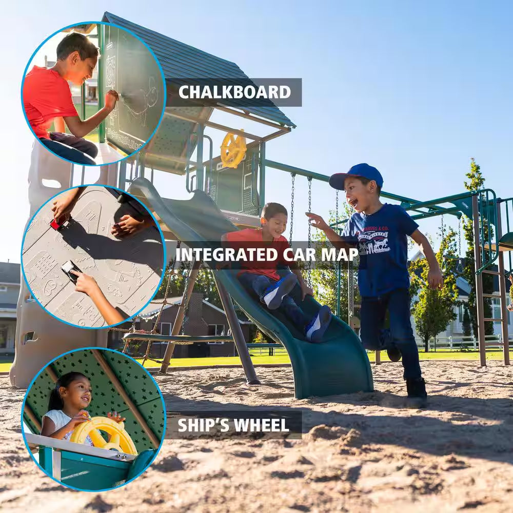 Big Stuff Deluxe Swing Playset (Earthtone)