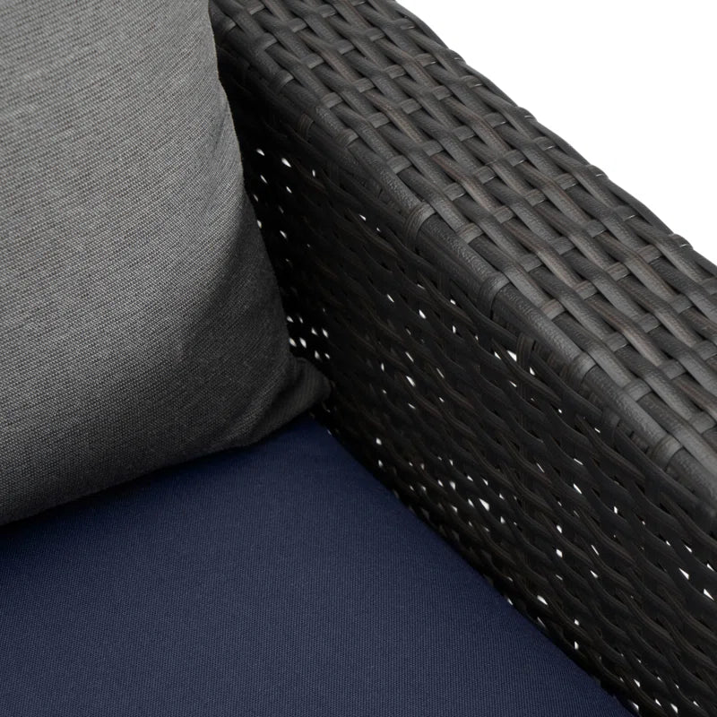 Fionnula 7 Pieces Rattan Sunbrella Sofa Seating Group with Cushions