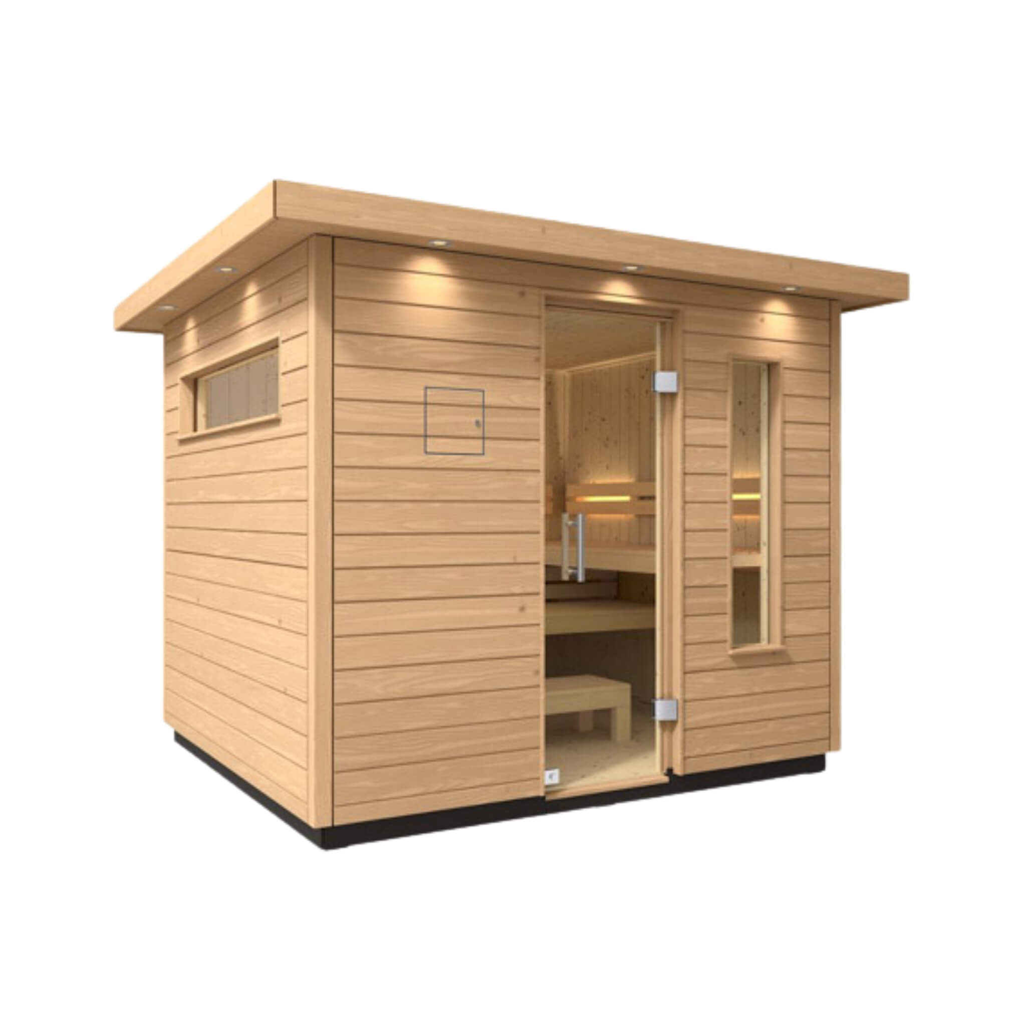 Kohler C2 Outdoor Douglas Fir Scandinavian Spruce Sauna Kit (SAK25973)