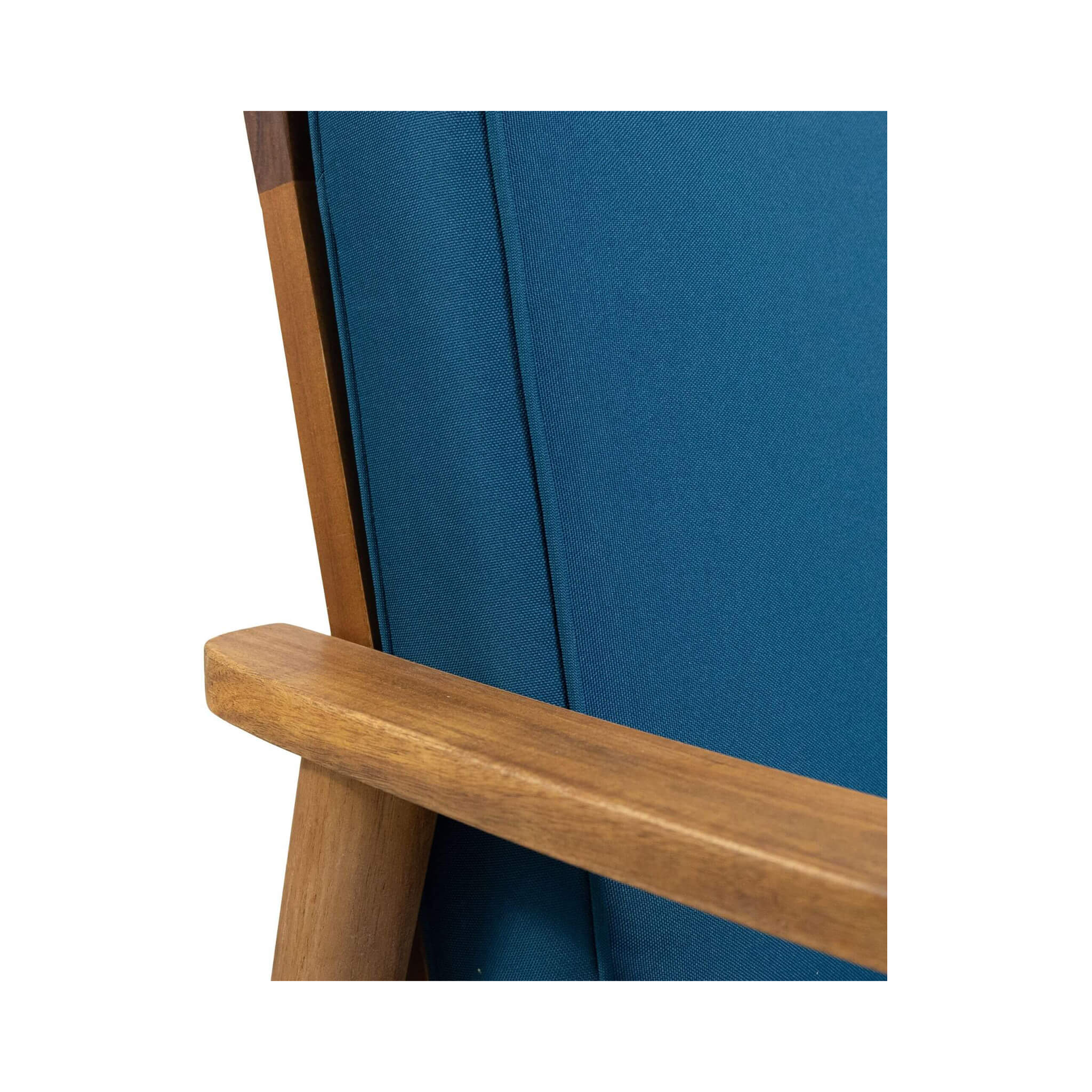 Alora Premium 4-Piece Wooden Outdoor Patio Conversation Seating Set With Cushions (SAK31469)