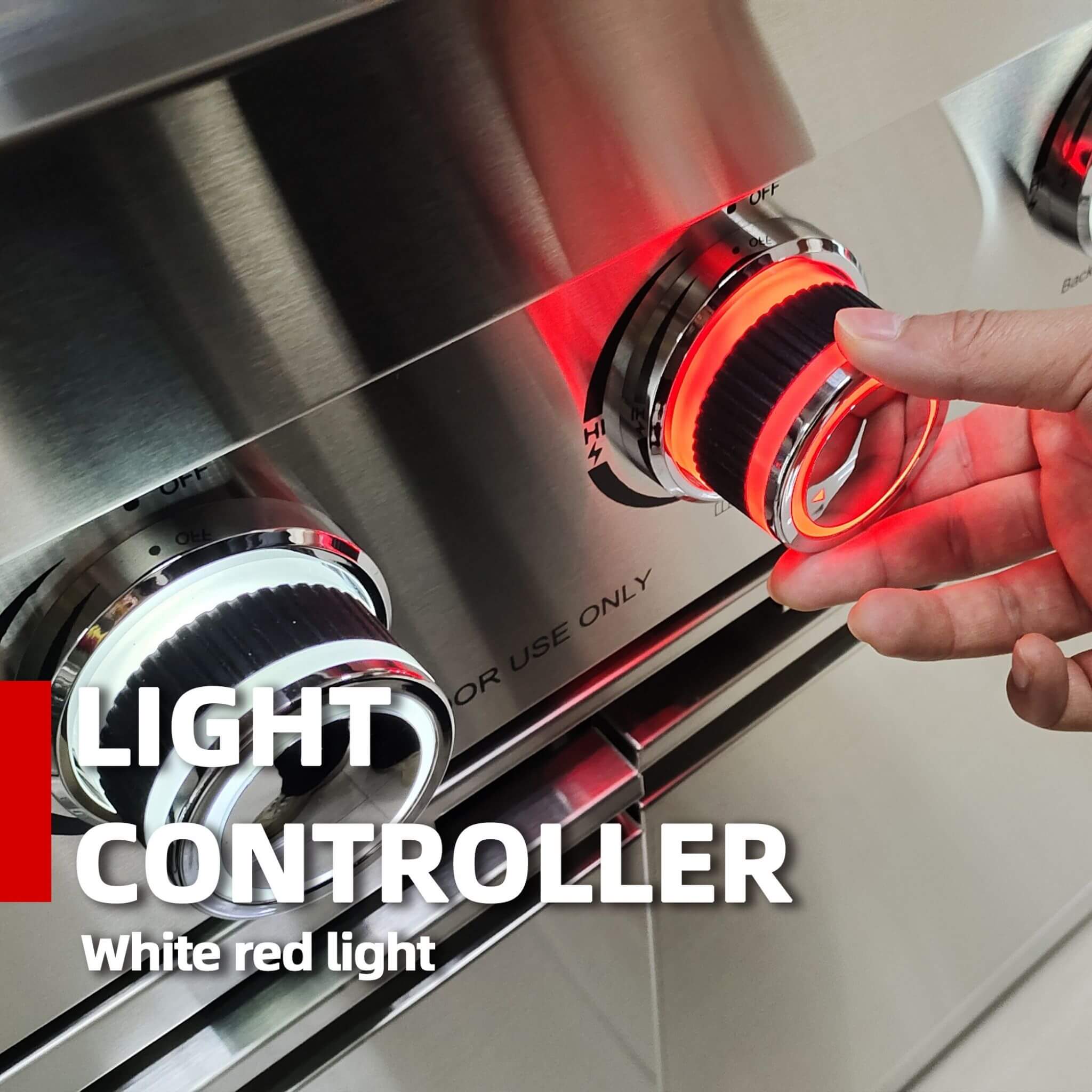 Castelle Flame Outdoor BBQ Kitchen Island With 43-Inch 6-Burner 85K BTU Propane Gas Grill, Rotisserie Kit, And Storage Cabinets (SAK95623)