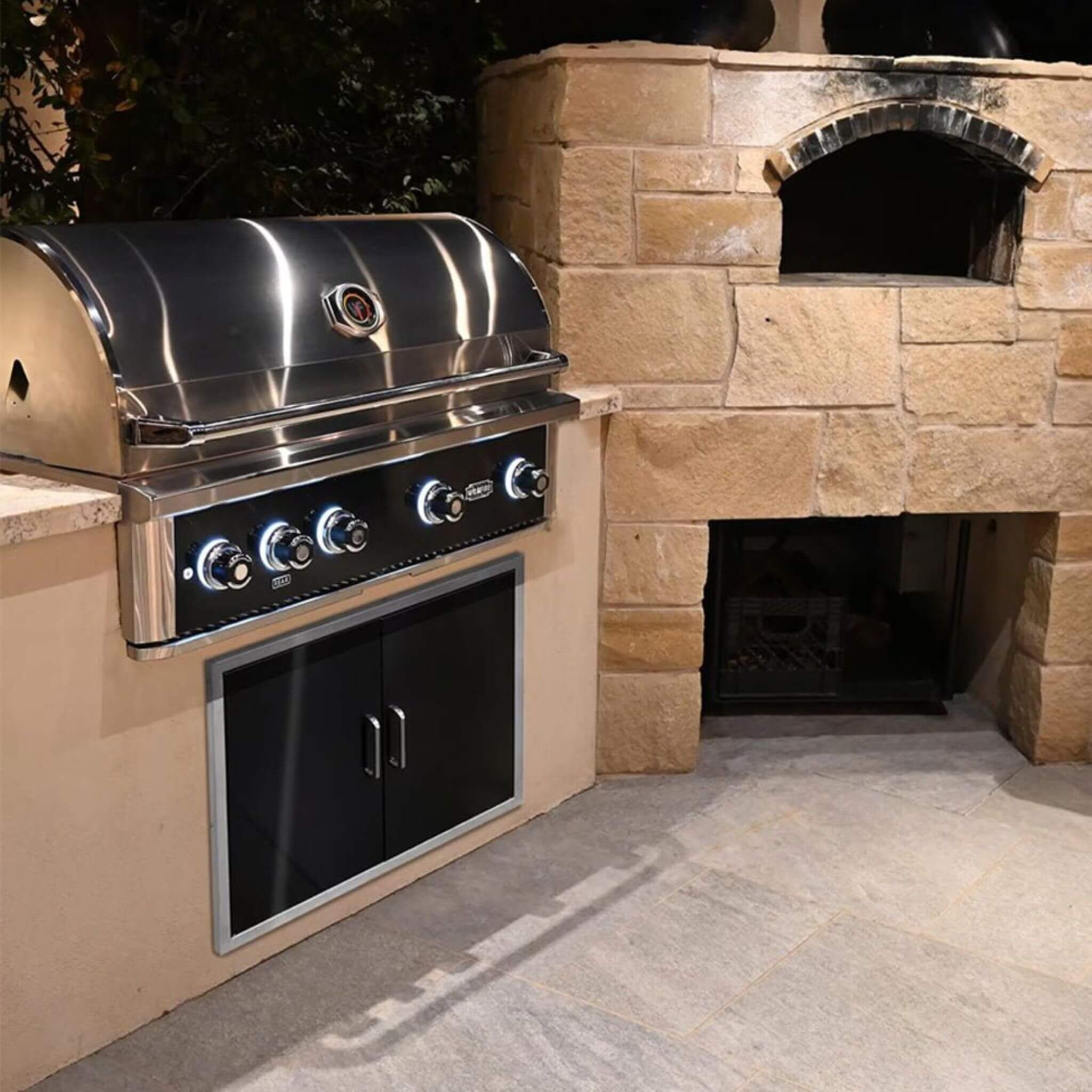 Wildfire Outdoor Living Ranch Pro 42-Inch 304 Stainless Steel Grill [WFPRO42G-BSS/SS] (SAK50263)